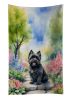 Cairn Terrier Spring Path Kitchen Towel Dish Cloths Guest Hand Towel Decorative Bathroom Towel for Face,Tea, Dishcloth, Kitchen and Bath