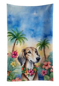 Saluki Luau Kitchen Towel Dish Cloths Guest Hand Towel Decorative Bathroom Towel for Face,Tea, Dishcloth, Kitchen and Bath