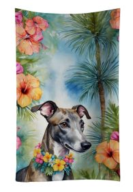 Greyhound Luau Kitchen Towel Dish Cloths Guest Hand Towel Decorative Bathroom Towel for Face,Tea, Dishcloth, Kitchen and Bath