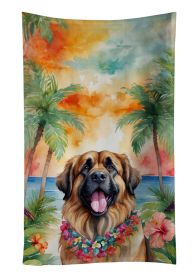 Leonberger Luau Kitchen Towel Dish Cloths Guest Hand Towel Decorative Bathroom Towel for Face,Tea, Dishcloth, Kitchen and Bath