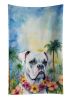 White Boxer Luau Kitchen Towel Dish Cloths Guest Hand Towel Decorative Bathroom Towel for Face,Tea, Dishcloth, Kitchen and Bath