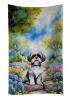 Shih Tzu Spring Path Kitchen Towel Dish Cloths Guest Hand Towel Decorative Bathroom Towel for Face,Tea, Dishcloth, Kitchen and Bath