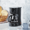 5-Cup Drip Coffee Maker Black, New