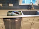 Eagle Dish Drying Mat Absorbent Dish Drying Mat Pad for Kitchen Counter Dish Drainer Mat for Countertop, 14 x 21", Multicolor