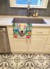 NEW English Bull Terrier Luau Kitchen Towel Dish Cloths Guest Hand Towel Decorative Bathroom Towel for Face,Tea, Dishcloth, Kitchen and Bath