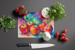 NEW Colorful Apples Glass Cutting Board Decorative Tempered Glass Kitchen Cutting and Serving Board Large Size Chopping Board
