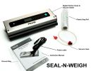 Seal-N-Weigh Vacuum Sealer and Digital Kitchen Scale 2.2LB