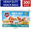300ct Reclosable Storage SNACK Bags, Fresh-keeping Bag, Food Sorting Storage Bag, Food Preservation Sealed Bag, For Snack