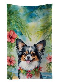 Papillon Luau Kitchen Towel Dish Cloths Guest Hand Towel Decorative Bathroom Towel for Face,Tea, Dishcloth, Kitchen and Bath (Default: Default)