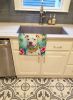 NEW Pit Bull Terrier Luau Kitchen Towel Dish Cloths Guest Hand Towel Decorative Bathroom Towel for Face,Tea, Dishcloth, Kitchen and Bath